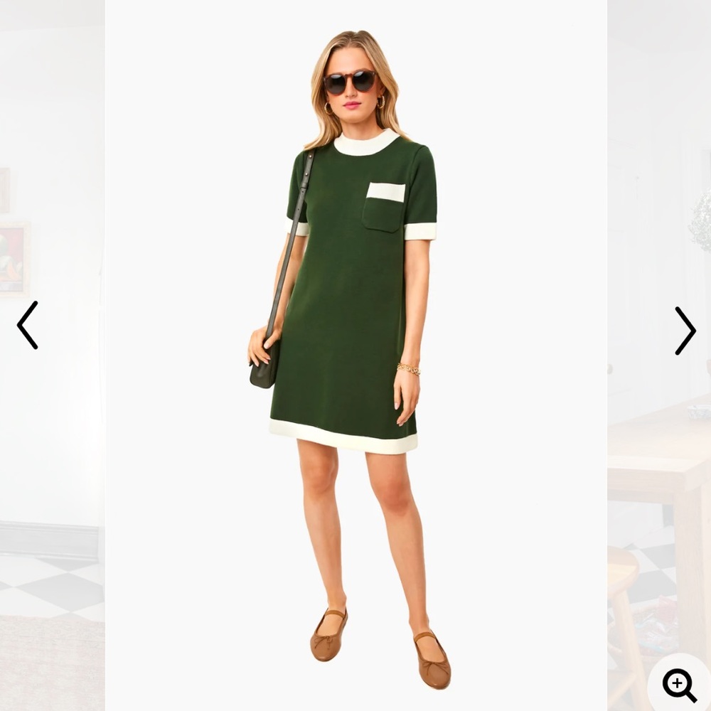 Tuckernuck Forest Green Merritt Knit Dress XL